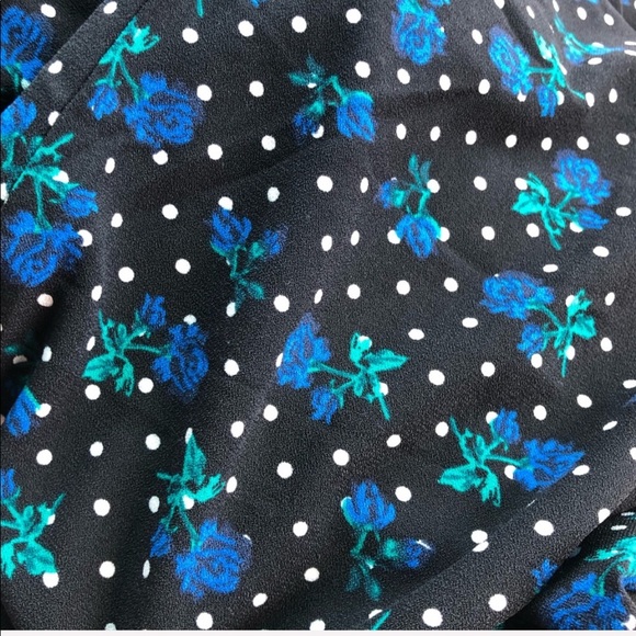 Plus size floral dot Draper James Eloquii dress - Picture 2 of 4